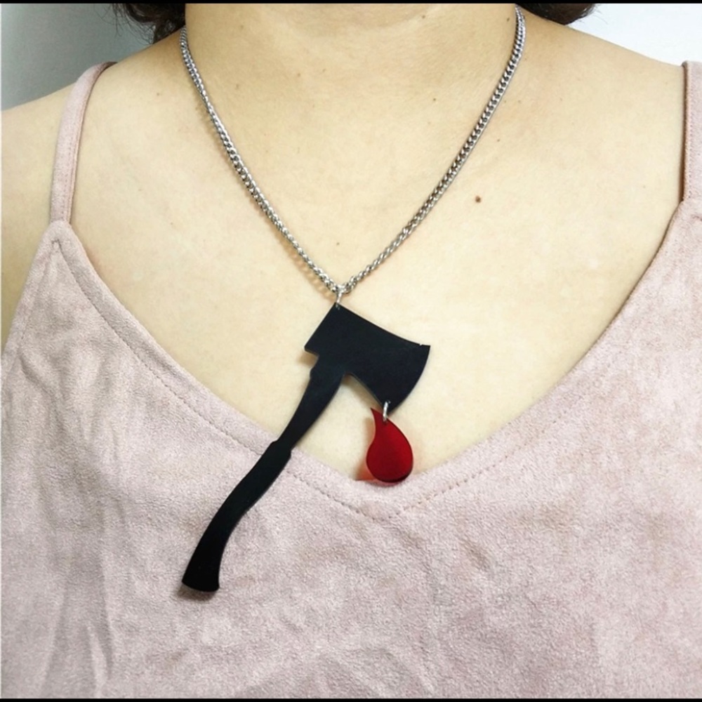 🪓🩸HORROR HATCHET Necklace 🪓 🩸